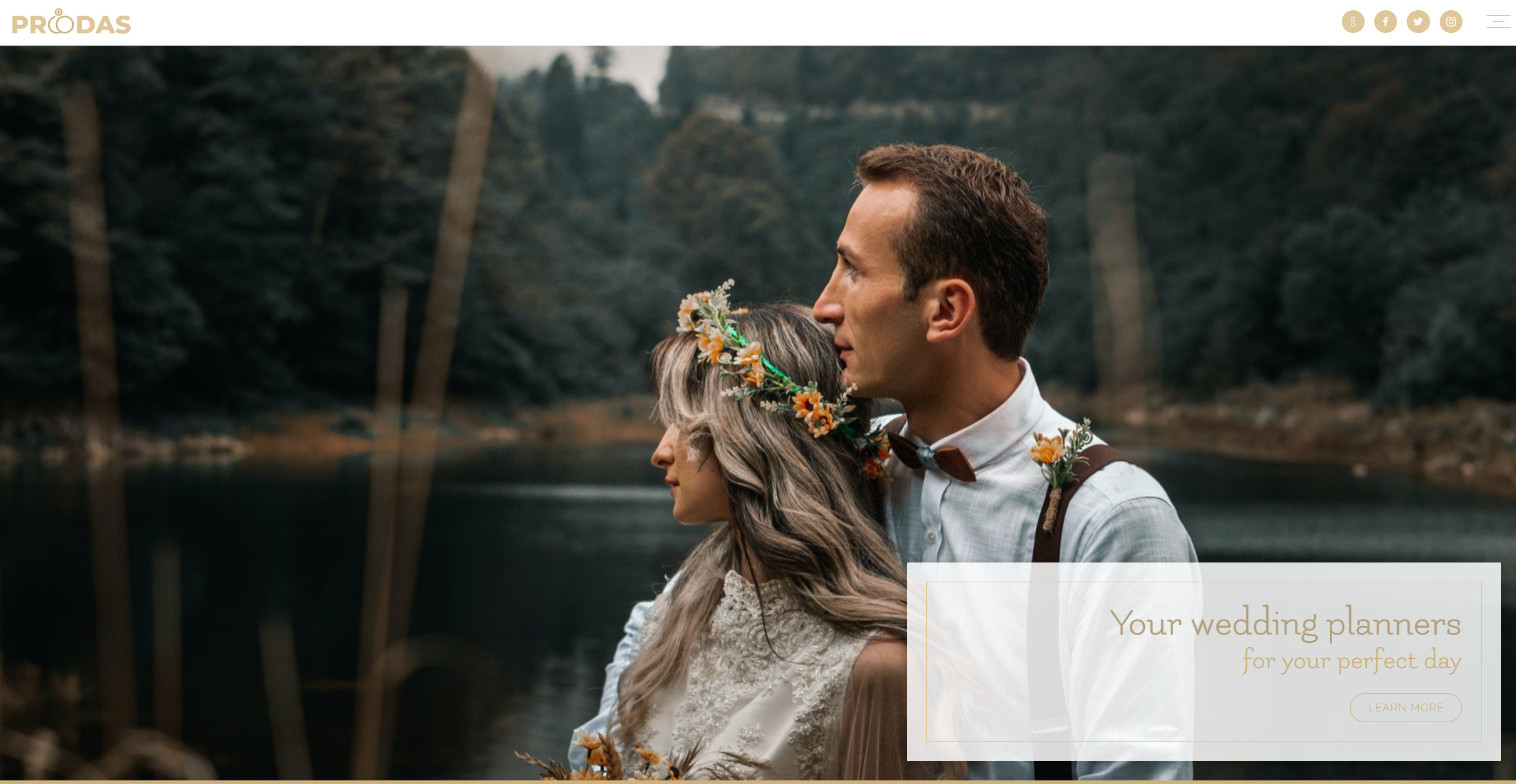 Wedding Planner Website Design by LoneSync Website Builder