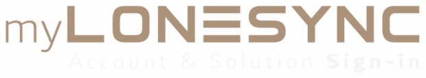 myLoneSync Account and Solution Sign-in